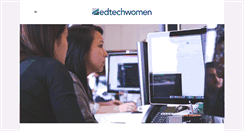 Desktop Screenshot of edtechwomen.com